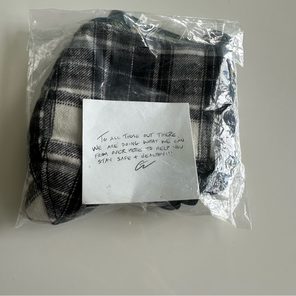 Greg Lauren Assorted Flannel Mask Set - Picture 2 of 3